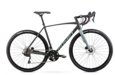 Nouveau vélo hybride Romet Aspre 2 pour hommes, vert, cadre 21photo1